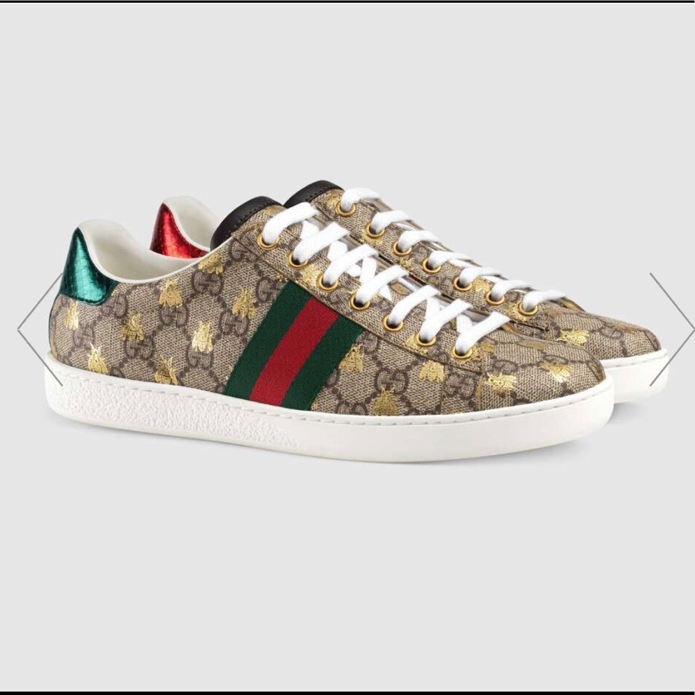 Auth* New Gucci Sneakers w/ Bees🐝